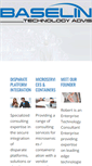 Mobile Screenshot of baselinetechnologyadvisors.com